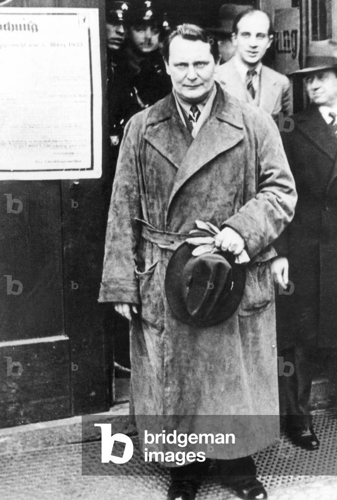 Image of Hermann Goering, 1933 (b/w photo)