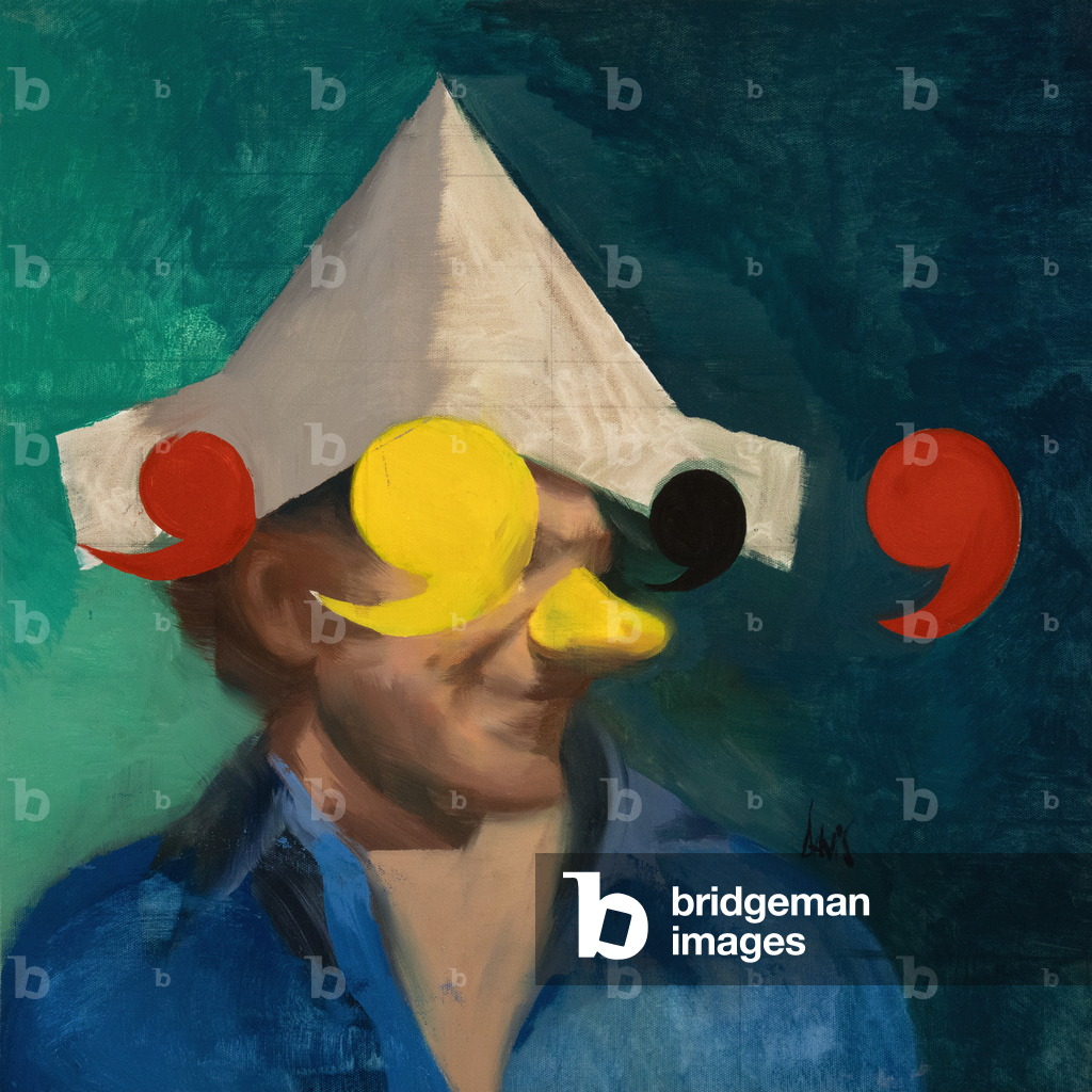 Marcel Broodthaers 17, 2022 (oil on linen)