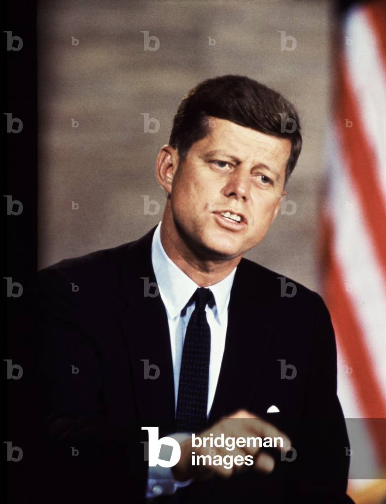 Image of John F. Kennedy (1917-1963), U.S. President (1961-1963), c. 1962