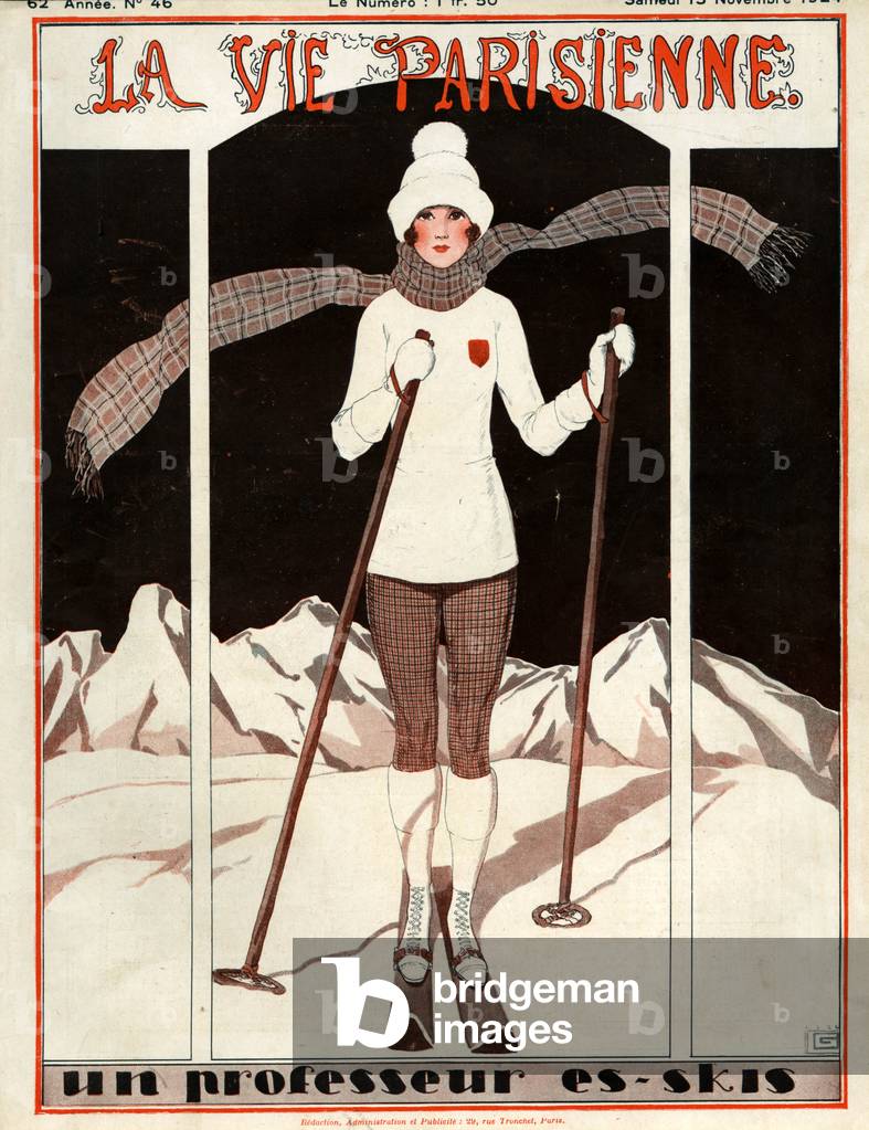 Immagine di Stampa "Copertina della rivista La Vie Parisienne" 1929 di Georges Leonnec