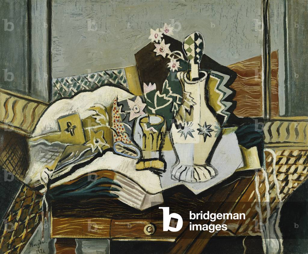 Natura morta con brocca; Natura Morte a la Caraffa, 1920 (olio su tela)