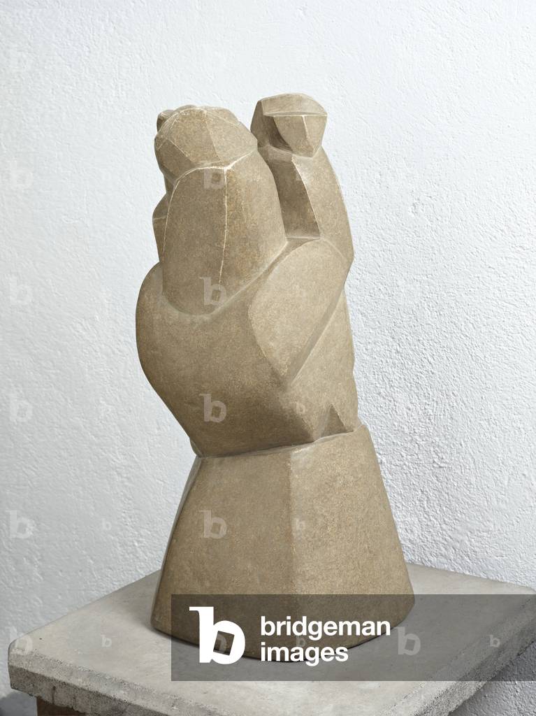 Vögel aufrecht, n.d. (aus dem Original von 1914) (Skulptur)