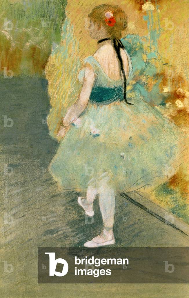 Ballerina in Verde, c.1878 (pastello su carta)