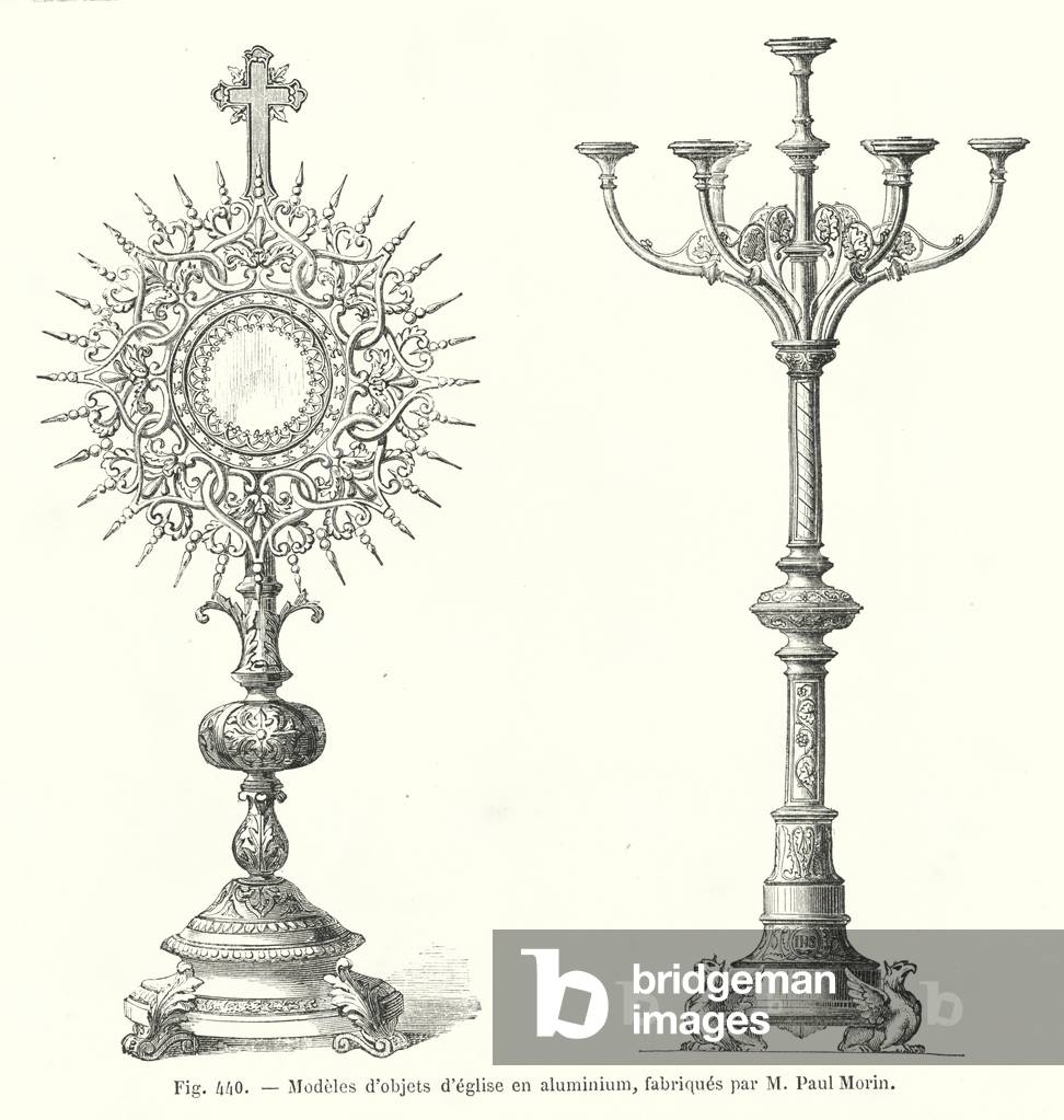 "Modeles d'objets d'eglise en alluminio" di European School