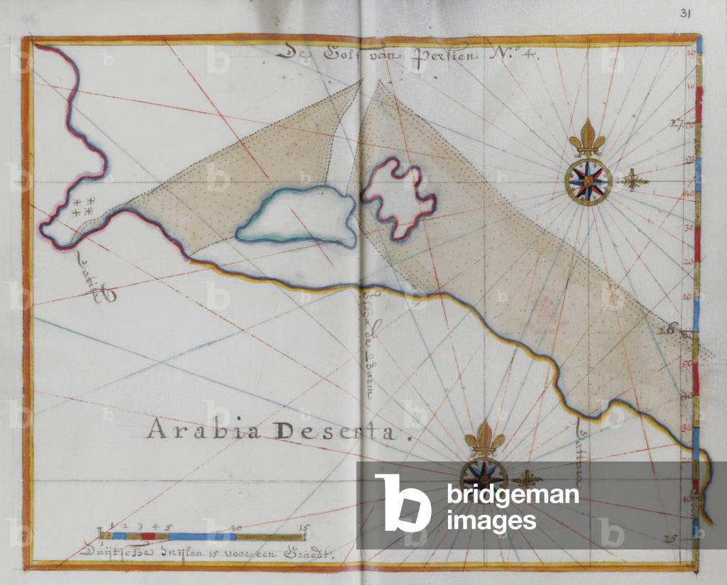 Arabia. 
The Arabian desert. by Dutch Artist