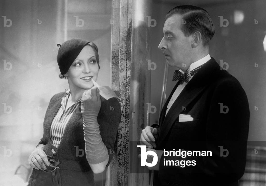 Immagine di Fotografia "Kathe von Nagy e Fritz Odemar in 'To be once a grand lady '" 1934, b/w