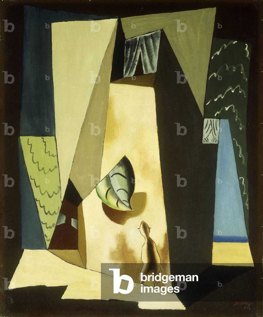 Paysage # 12, 1926 (Öl auf Leinwand)