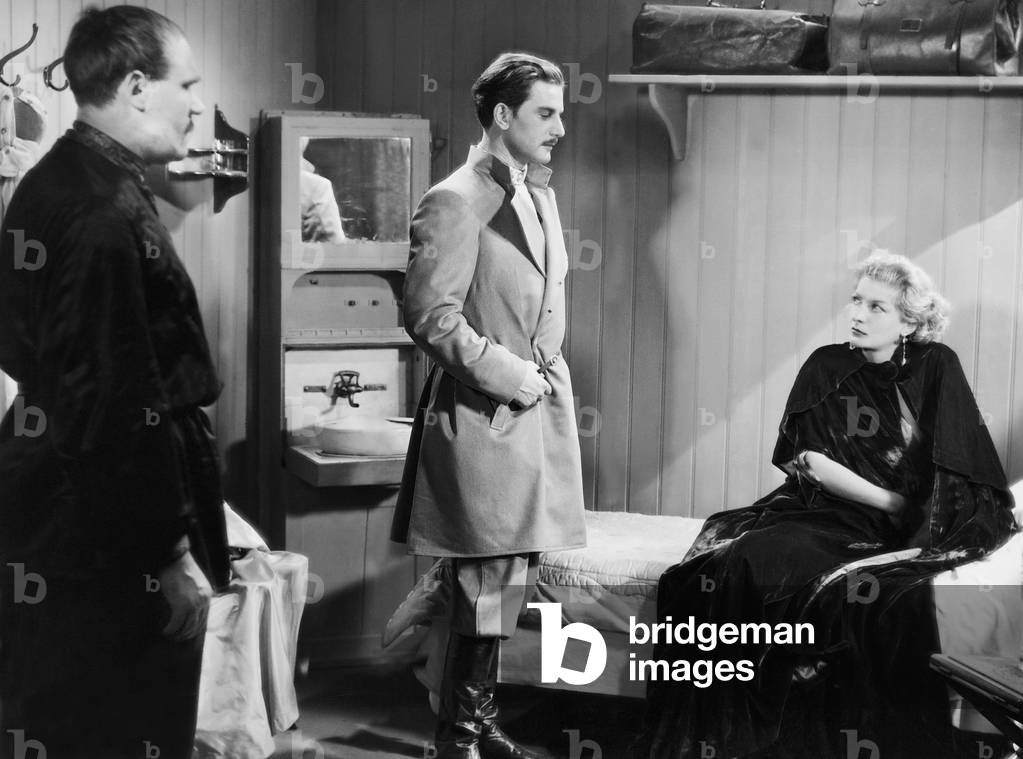 Image of Photography depicting Adolf Wohlbrueck and Hilde Hildebrand in 'The Czar's Courier' 1936, b/w