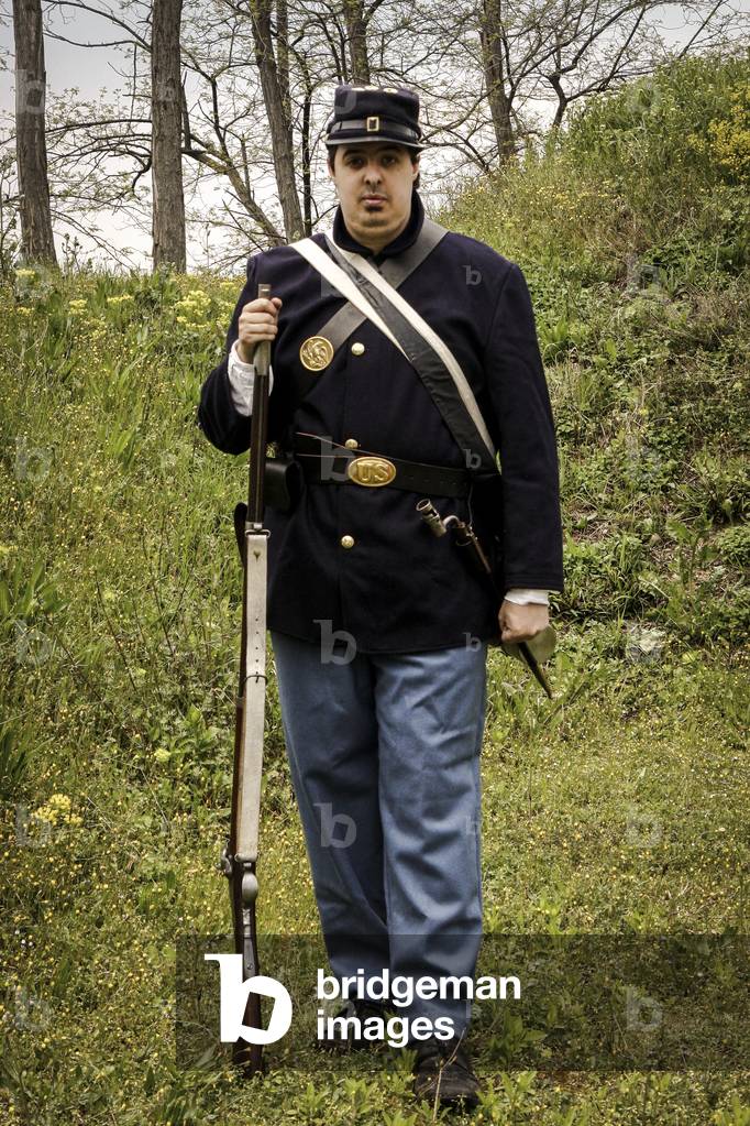 Union Soldier Uniform Reenactment
