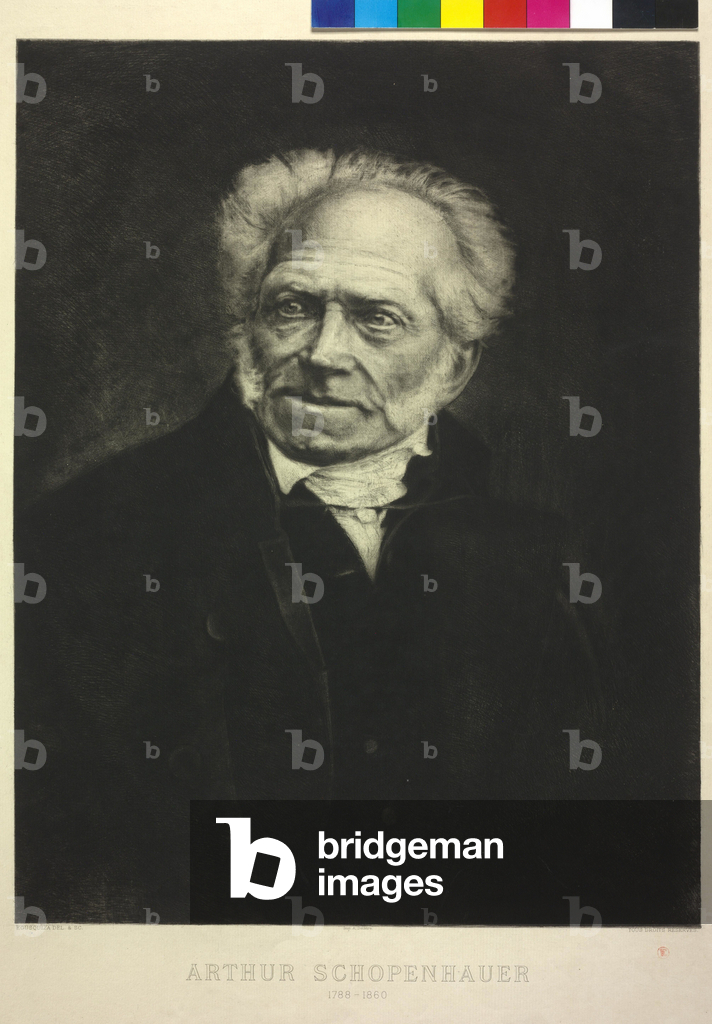 Immagine di Stampa "Arthur Schopenhauer 1788-1860" 1930 di Rogelio Egusquiza
