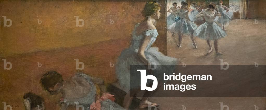 Bild von Gemälde "Tänzer" 1886 von Edgar Degas