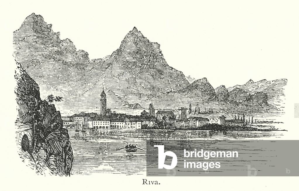 Image of Print depicting Riva (litho) by English Artist