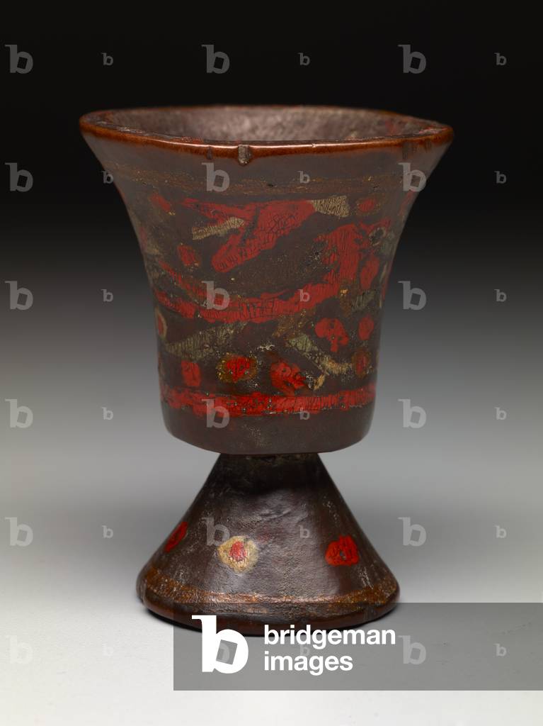Podest Kero, 1630-1780 (Holz, lackähnliche Farbe)