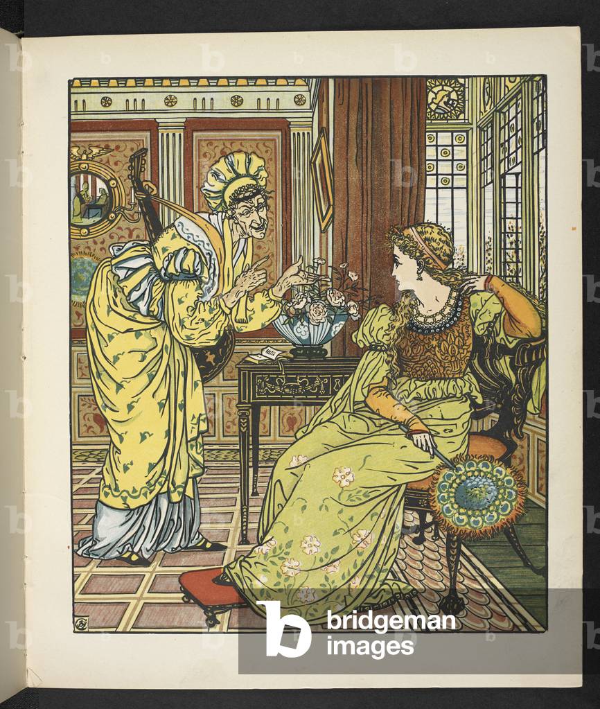"Illustrazione per la storia" di Walter Crane