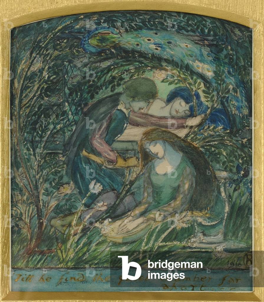 Immagine di Disegno "La Bella Addormentata", 1910 di Paul Nash