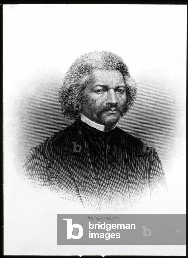 Frederick Douglass (1817-1895), abolitionniste, portrait