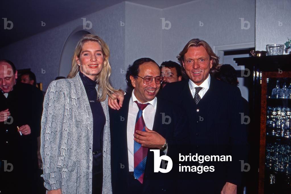 "Abdallah Frangi con Otto e Valeska Naomi Kern a Bonn" 1997