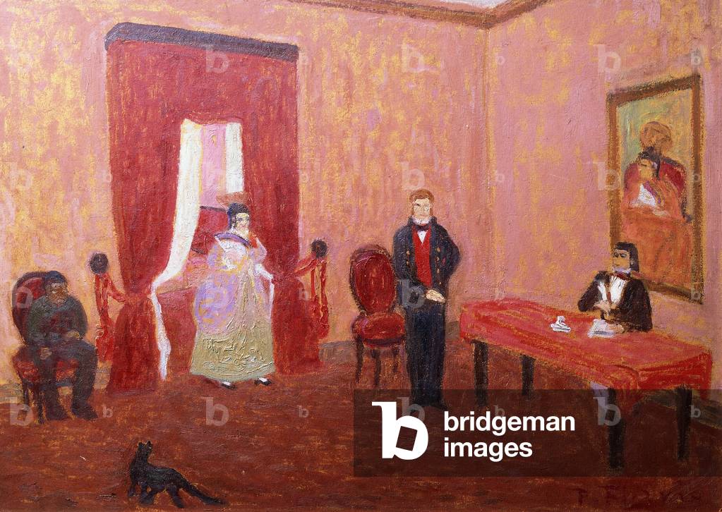 Immagine di Dipinto "Manuelita Rosas (Rosas Dicta)" di Pedro Figari