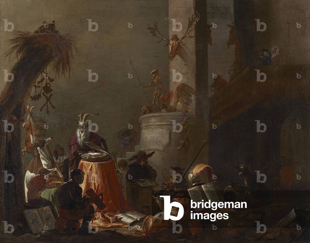 College of Animals, 1655 (olio su tela)