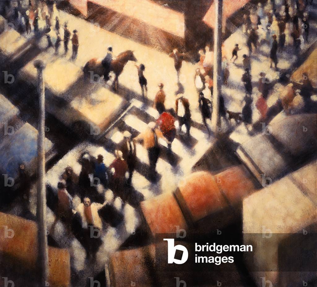 Gridlock IV, 2006 (Öl auf Leinwand)