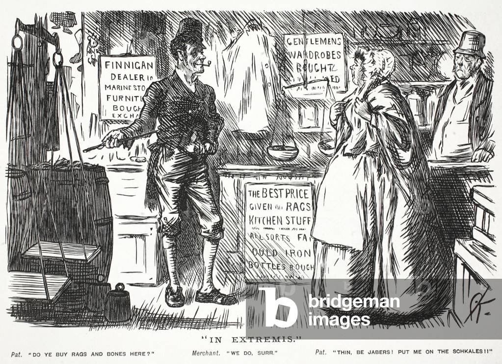 Bild von Druck "„In Extremis“ (Litho)" von John Leech, b/w