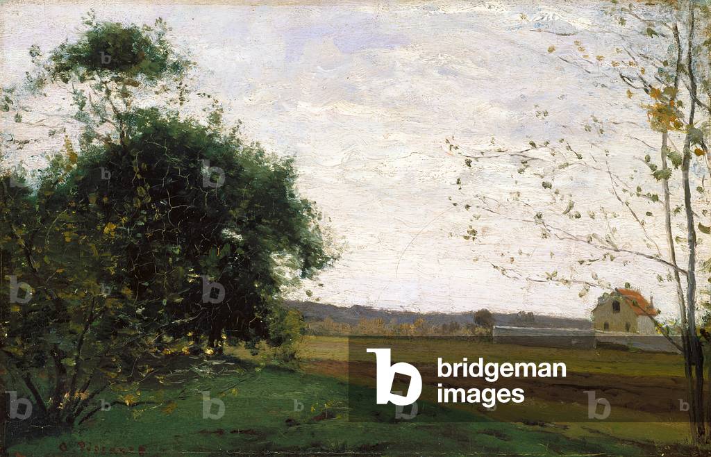 Bild von Gemälde "Landschaft (Öl auf Leinwand)" 1865 von Camille Pissarro
