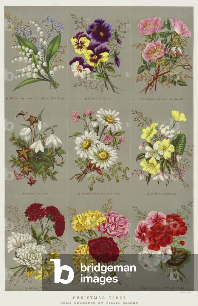 Weihnachtskarten (chromolitho)