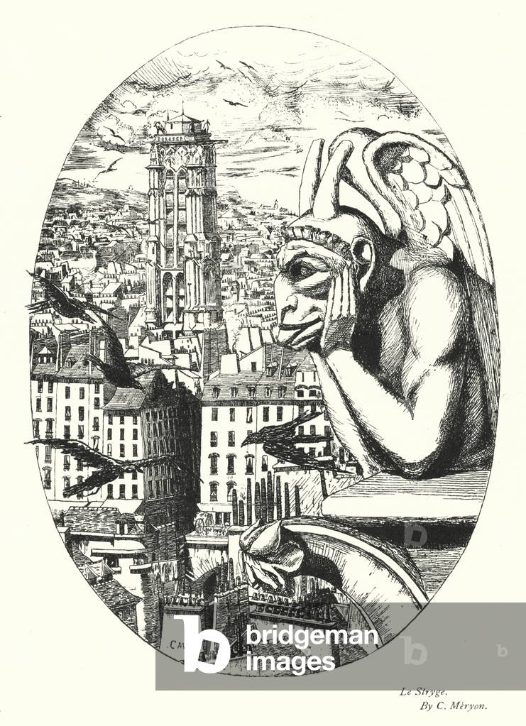 Le Stryge (litho)
