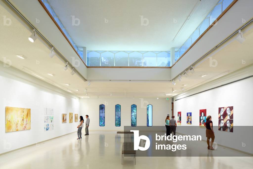 "Innenansicht der Brand Library"