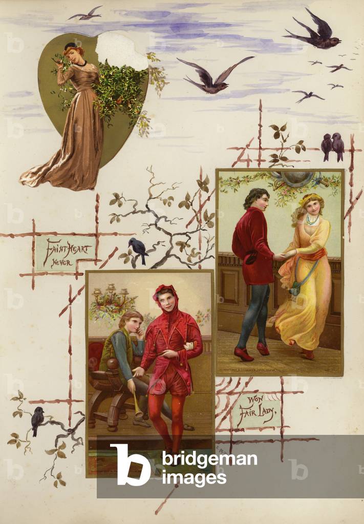 "Pagina da scrapbook tardo vittoriano (multimedia)" di English School