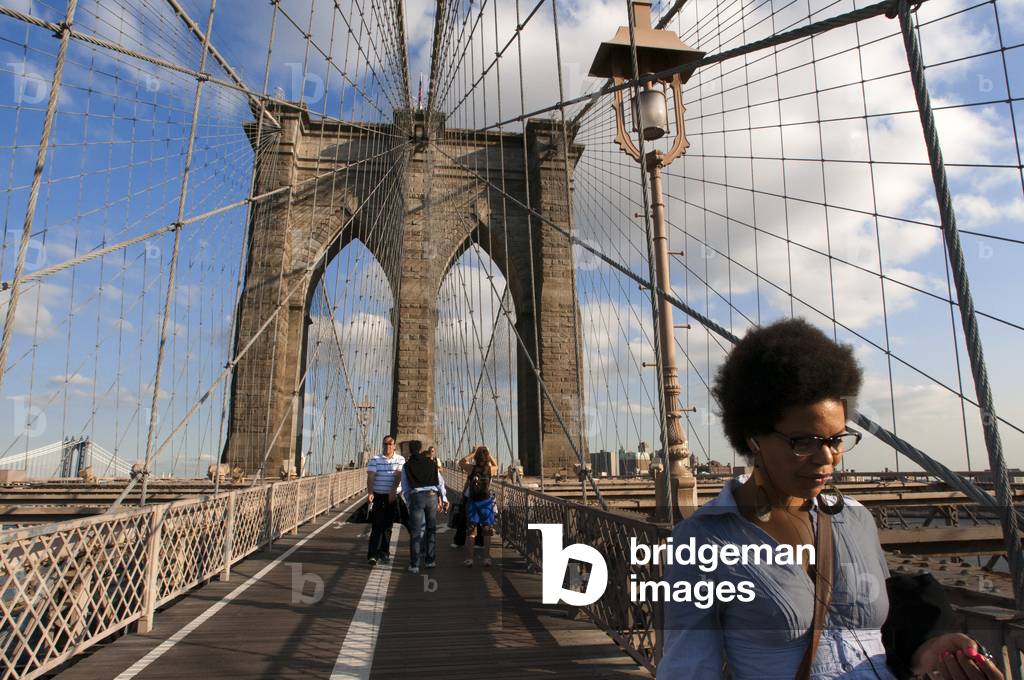 The Brooklyn Bridge New York City United States of America North America by Sergi Reboredo