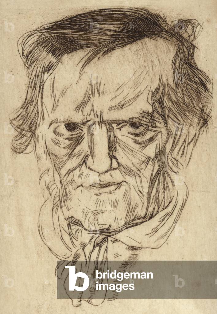 Ritratto di Richard Wagner (incisione)