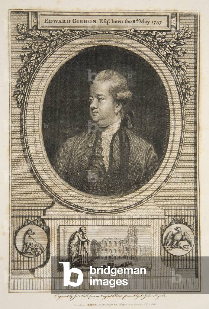 "Edward Gibbon" 1730 di Joshua Reynolds