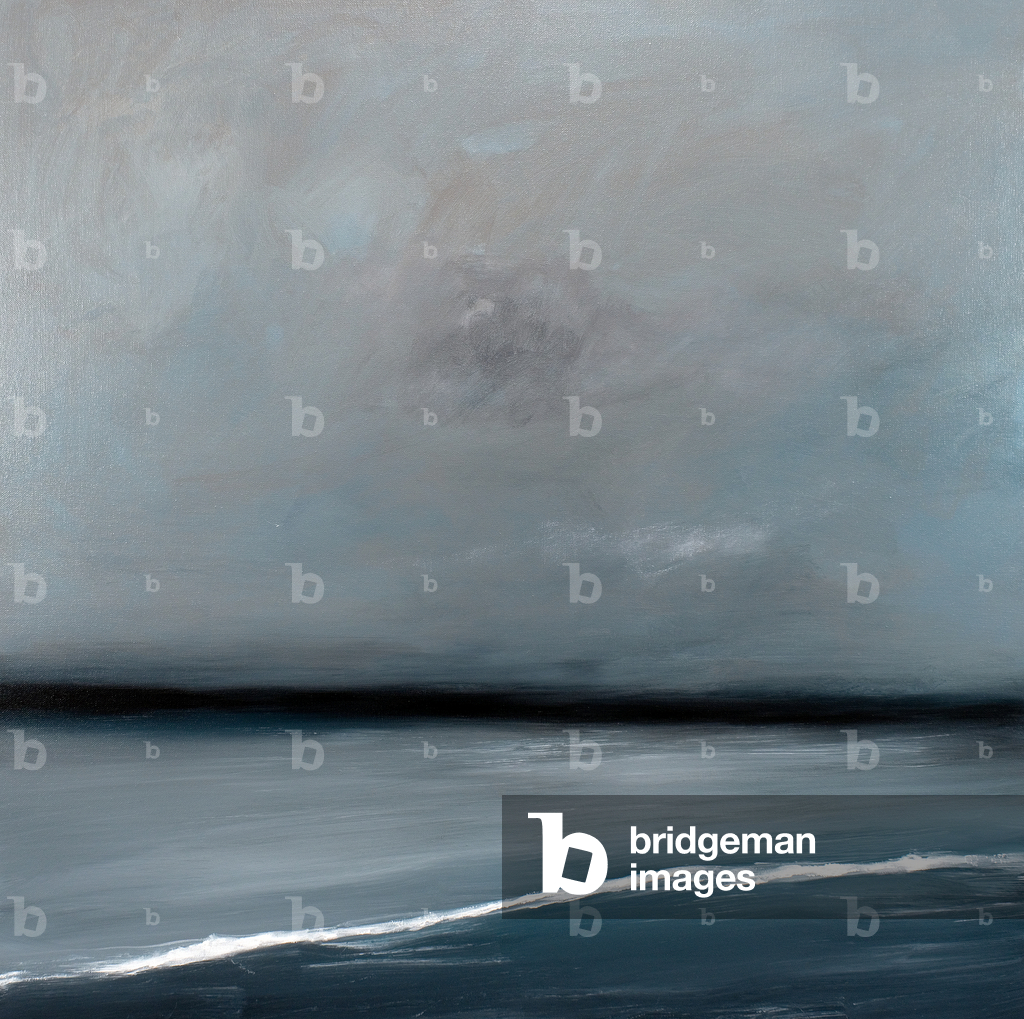 Image of Painting depicting The Soft Waves Break (acrylic on canvas) by Simon O'Connell