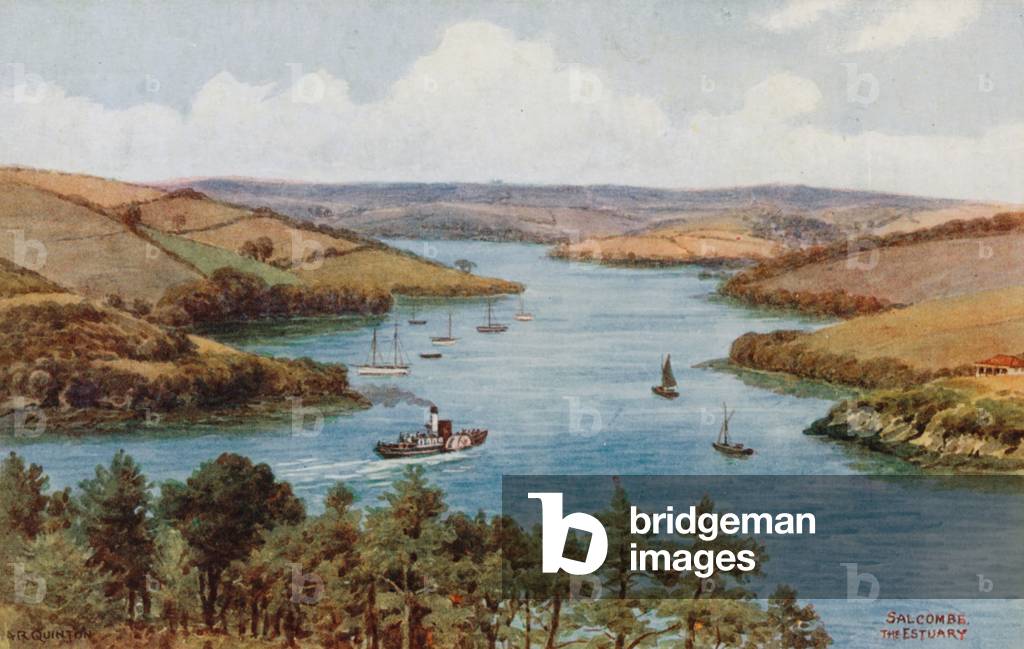 Salcombe by Alfred Robert Quinton