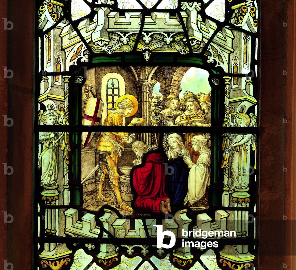 Stained glass window