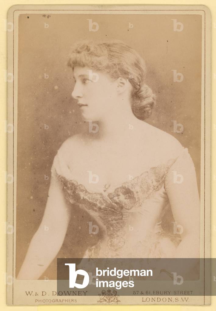 Lillie Langtry, attrice, fotografia (foto)