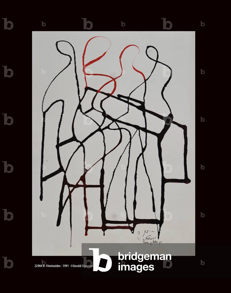 22904-N -Feminoides - 1991 (disegno)