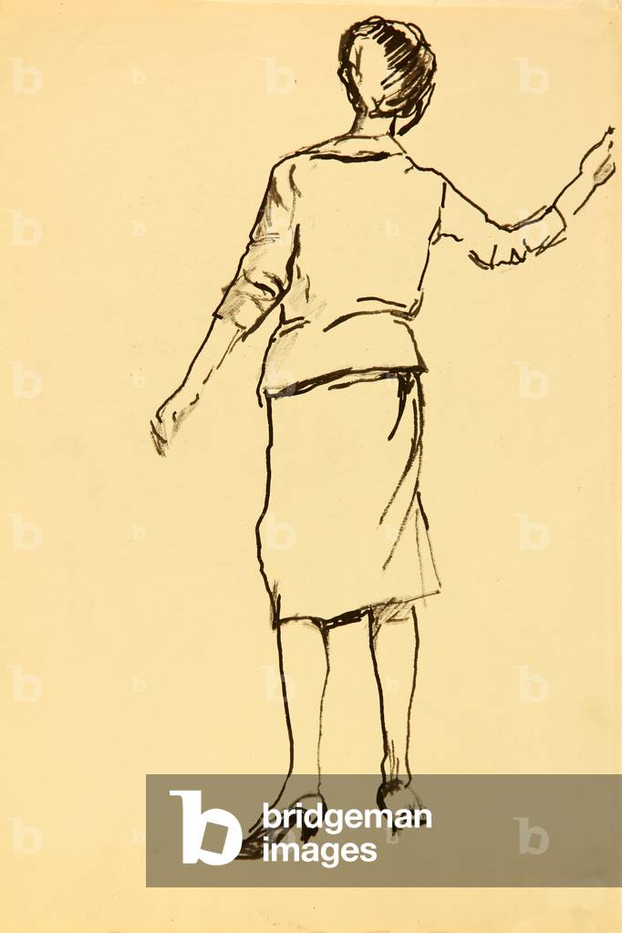 Image of Drawing depicting Model 1960 by Nina Shirokova