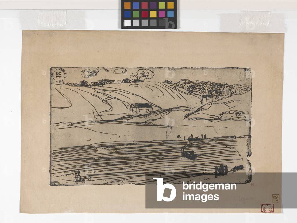 La Pèche (acquaforte e roulette)