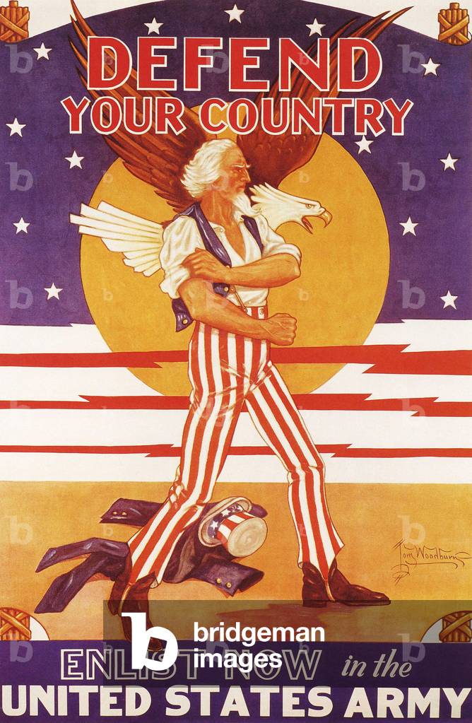Bild von Druck "Vereinigte Staaten Armee Poster" 1940