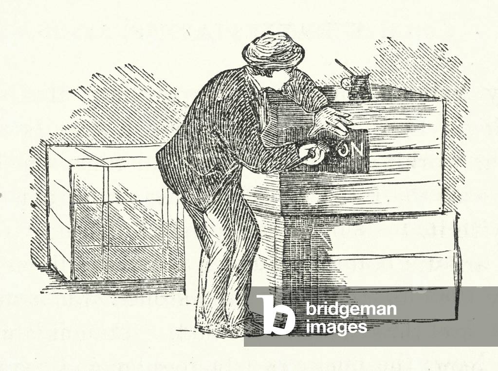 "Schablonenplatten (Gravur)" 1801 von American School
