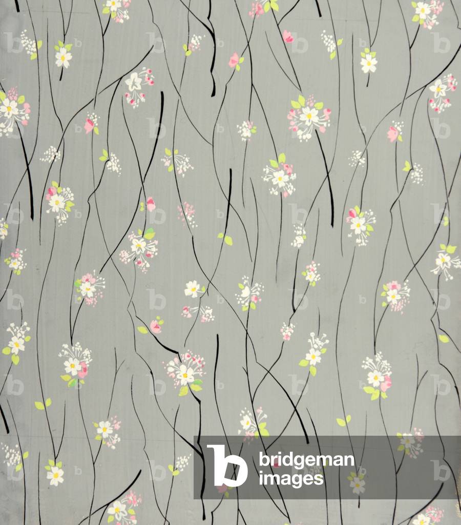 Textile Design, 1959 (tempera su carta)