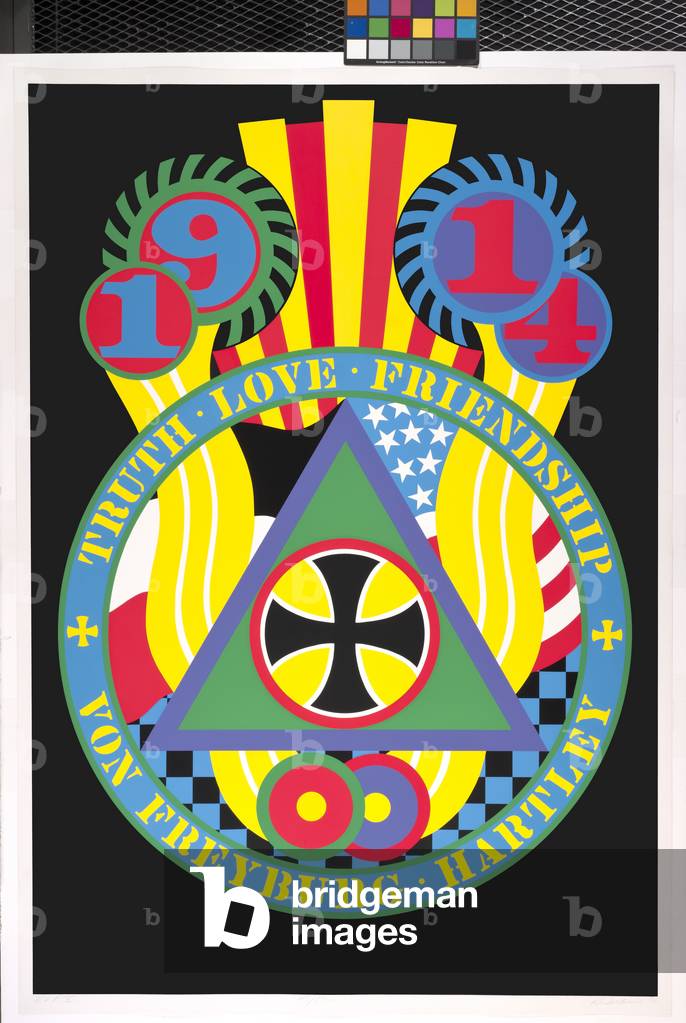 KvF V, 1990 (sérigraphie sur papier aquarelle blanc 410 g de Saunders)