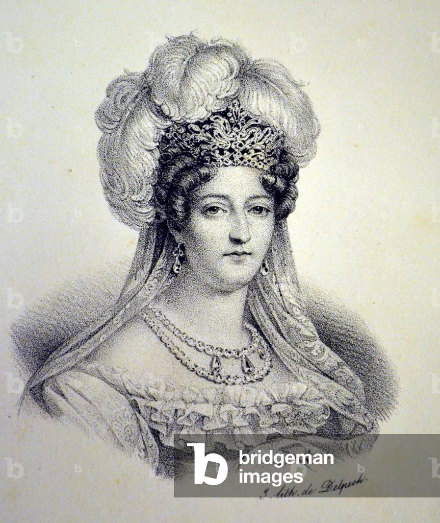 Image of Print depicting Marie Therese Charlotte 1840