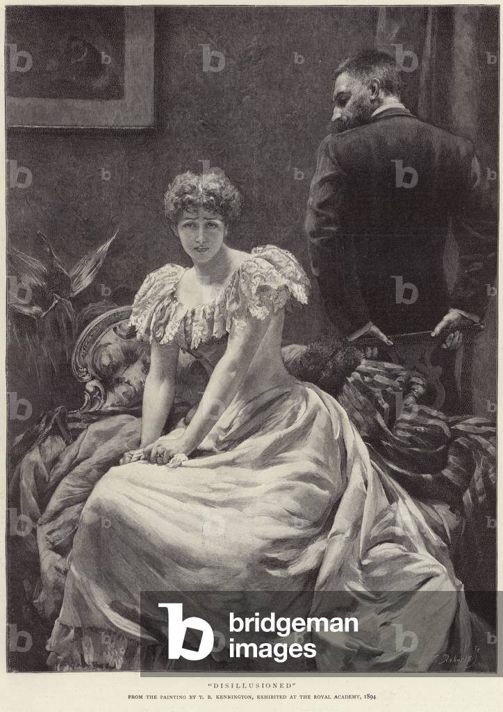 Disillusioned, by Thomas Benjamin Kennington (engraving)