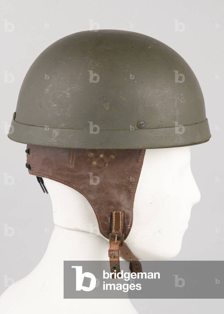 Image of Despatch rider s helmet, Royal Army Service Corps, 1942 ...