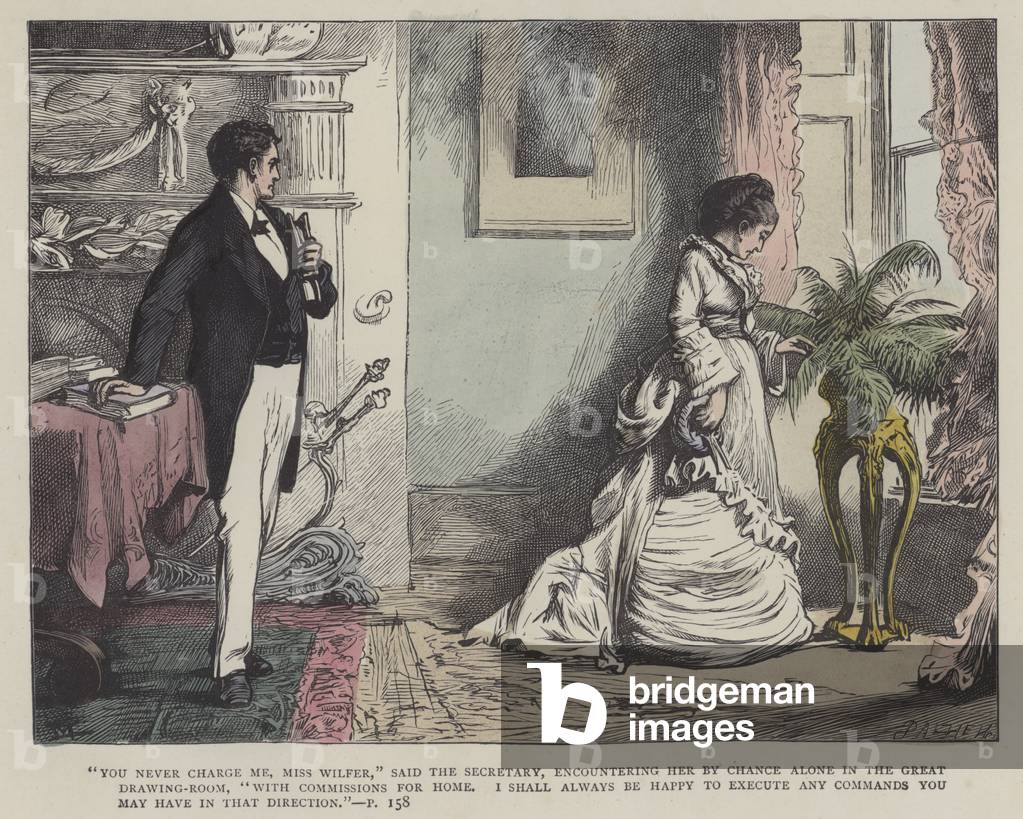 Illustrazione per il nostro amico reciproco (incisione a colori)