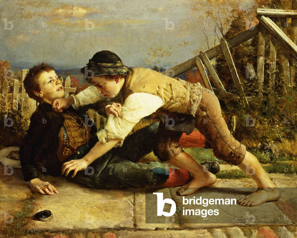 Boyish Scherzi, 1885 (olio su tela)