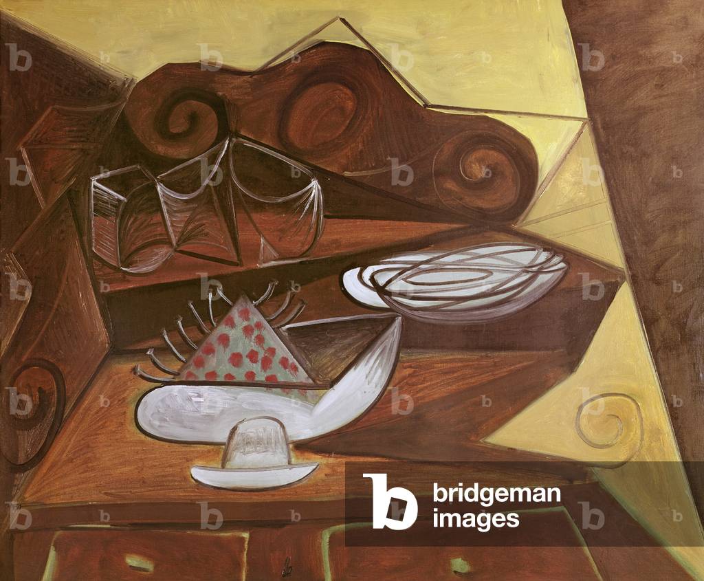 Das katalanische Buffet, 1943 (Öl auf Leinwand)